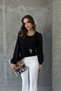 Women's Belt Detailed Blouse - 6