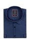 Lycra Plus Size Denim Shirt Long Sleeve Indigo Suitable for 120Kg-190Kg - 2
