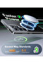 Magnetic Slim Clear Case for Samsung S25 Ultra, MagSafe Compatible, Shockproof, Diamond Clear - 3