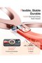 Magnetic Phone Grip, Kickstand, MagSafe Compatible, Fits iPhone 12-16, Samsung, Google Pink - 6