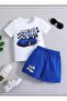 Street Printed 100% Cotton Children's Top and Bottom Set