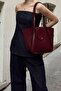 Petre Makeup Bag Shoulder Bag Claret Red - 7