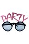 Delux Series Celebration Accessory Activity Detail Party Written Glittery Pink Color Party Glasses 15X7 cm - 2