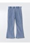 Elastic Waist Girl's Flared Leggings - 3