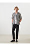 Xside Men's Black Standard Fit Trousers