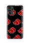 Samsung Galaxy A23 Compatible Akatsuki Design Printed Transparent Case