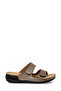 166986.Z5Fx Bronze Women's Slippers - 2