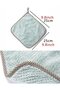 5pcs Random Color Absorbent Non-Stick Oil Dish Cloth, Thickened Lint-Free Kitchen Wipes - 5
