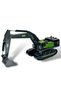 Metal Tip Bucket Dozer Friction Excavator Children's Engineering Toy - 3