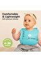 2-Pack Silicone Baby Bibs - Food-Grade, Large Food Catcher, Waterproof, Easy Clean (Cloud Nine) - 3