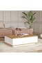 Future Coffee Table Pine and White - 2