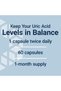 Uric Acid Control, Joint Health, Discomfort Relief, Gluten-Free, Non-GMO, Vegetarian, 60 Capsules - 5