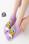 5 Pairs Women's Cartoon Character Booties Socks Set - 6