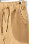 Mustard Pocket Woven Detailed Elastic Waist Boy's Linen Trousers 20416 - 2
