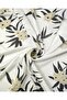 White Floral Thin Jersey Width: 140 - 7