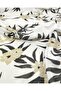 White Floral Thin Jersey Width: 140 - 2