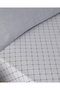 Flowing Stripes Easy-Iron Double Duvet Cover Set 200X220 cm Navy Blue - 6