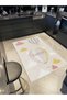 Seda Collection Flying Balloons in Pastel Tones Patterned Woven Base Modern Decorative Carpet Seda42 - 3