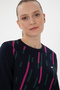 Women's Navy Blue Sweater 50296927 -Vr033 - 2