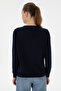 Women's Navy Blue Sweater 50296927 -Vr033 - 5