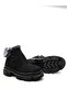 Women's Genuine Nubuck Leather Short Boots with Fur Inside - 2