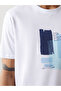 Nevavm Oval Collar Printed Combed Cotton Men's T-Shirt - 3