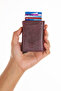 Unisex Vegan Leather Automatic Slide Wallet and Card Holder - 6