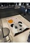 Seda Collection Cute Panda and Bees Patterned Woven Base Modern Decorative Carpet Seda44 - 2