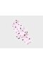 Girl's 100% Cotton Pink Hedgehog Patterned Long Sleeve Pajama Set - 3