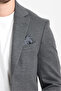 Men's Solid 360 All Direction Stretching Slim Fit Slim Fit Mono Collar Basic Blazer Jacket - 3