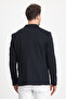 Men's Solid 360 All Direction Stretching Slim Fit Slim Fit Mono Collar Basic Blazer Jacket - 7