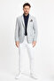 Modern Men's Blazer Mono Collar 360 Stretching Half Lining Jacket - 2