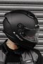STREAM 2 MAT SİYAH KASK - 6