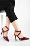 Women's Cross Strap Heeled Shoes