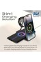 3-In-1 Ultra-Slim Foldable Charging Dock With 15W MagSafe Compatible 3W Apple Watch And 5W AirPods - 2