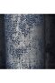 Elite Blue Panel Background Curtain 1/3 Pleated Single Sash - Wrinkle Free, Stylish and Modern - 5