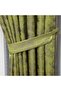 Elite Green Panel Background Curtain 1/3 Pleated SINGLE WING - Wrinkle-Free, Stylish and Modern