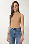Women's Biscuit Neck Cotton Knitted Blouse GT00004 - 3