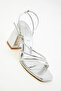 Silver Women's Classic Heeled Shoes 20282 - 3