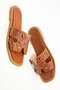 Tan Women's Slippers 20342 - 3