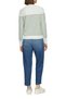 Knitted Pullover, Casual, Crew Neck, Stripes - 2