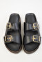 Women's Black Slippers 20327 - 2