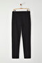 Siyah Slim Fit Basic Chino Esnek Gabardin Pantolon TMNSS25PL00018 - 17