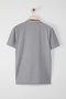Gri Melanj Regular/Normal Kesim At Nakış Detaylı Polo Yaka T-shirt TMNSS25PO00017 - 10