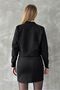Suede Crop Coat - Black | |   F1551 - 5