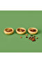 Mien Set of 3 Round Bamboo Snack Bowls - Brown - 9.5 cm - 2