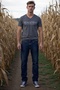 Men's 100% Cotton Straight Jeans - 2