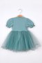 Mint Watermelon Sleeves Butterfly Wings Girl's Dress - Angel - 3