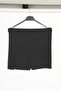 Black Double Slit Shorts Skirt Ticaretjet - 4