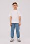 Bg Store Boy's Ecru Tshirt